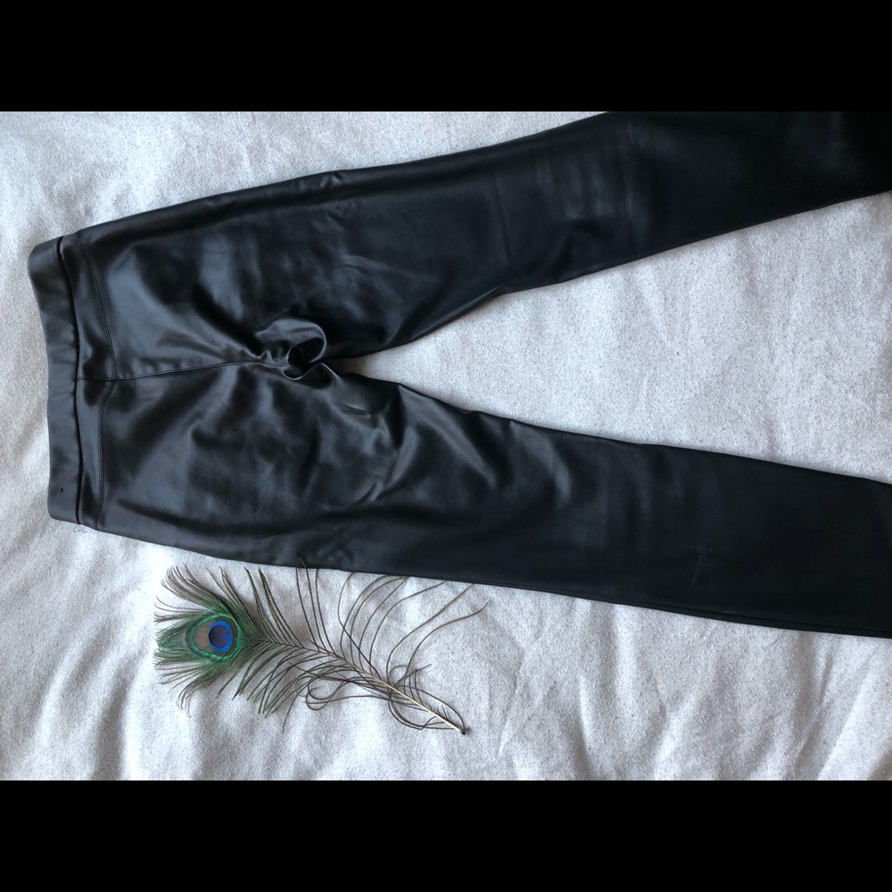 Zara Faux Leather Leggings